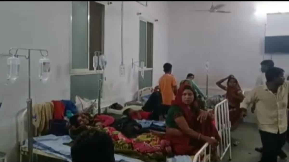 अस्पताल में भर्ती लोग