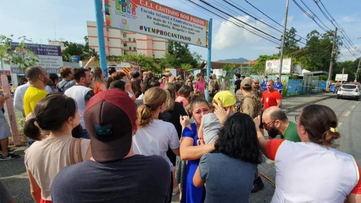 ब्राजील: कुल्हाड़ी लेकर प्री-स्कूल में घुसा शख्स, 4 बच्चों को मौत के घाट उतारा