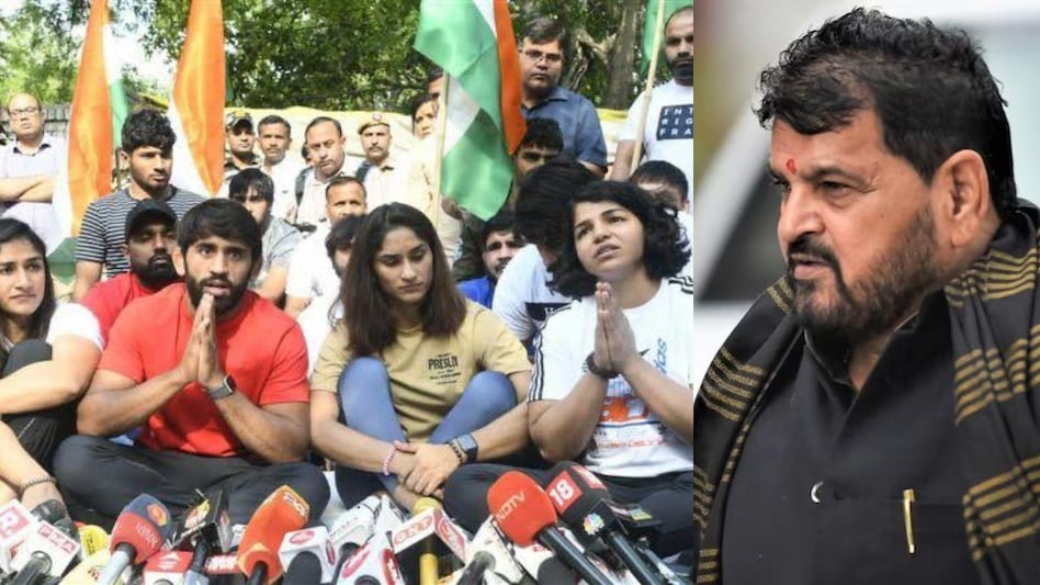 मामला सुप्रीम कोर्ट में है, वही तय करेगा...', पहलवानों के आरोप पर बोले बृजभूषण शरण सिंह - Supreme Court will decide says bjp mp Brij Bhushan Sharan Singh on the allegations of