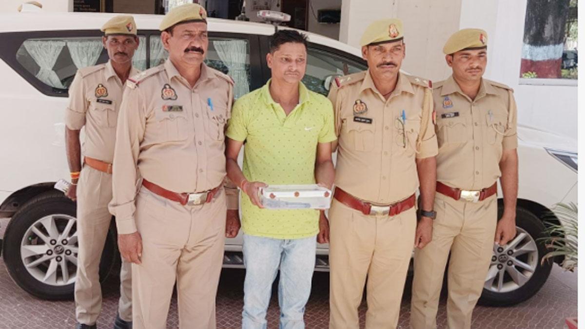 हत्या के आरोप में आरोपी गिरफ्तार 