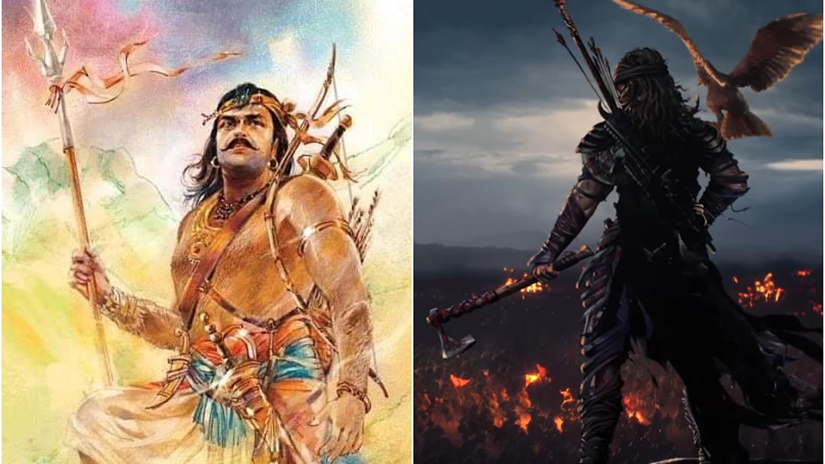 वेल पारी के लुक में सूर्या (क्रेडिट: सोशल मीडिया)