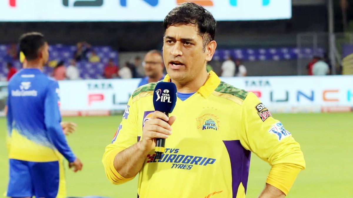 चेन्नई सुपर किंग्स (CSK) के कप्तान महेंद्र सिंह धोनी.