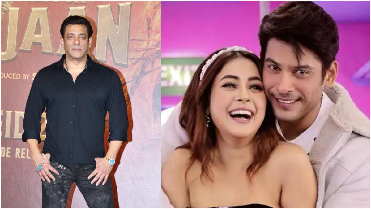 सलमान खान, शहनाज गिल, सिद्धार्थ शुक्ला