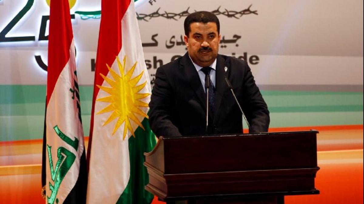 इराक के प्रधानमंत्री मोहम्मद शिया अल-सुदानी (फोटो-रॉयटर्स) 