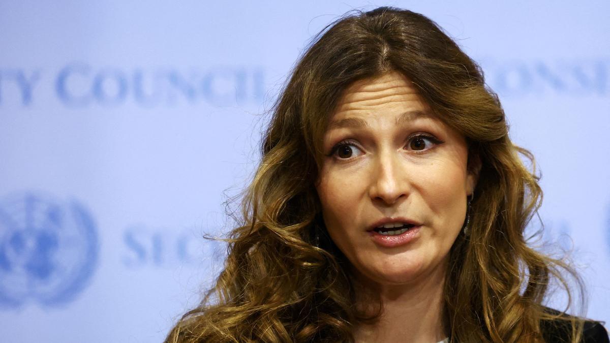 यूक्रेन की उप विदेश मंत्री एमीन झारपोवा (Emine Dzhaparova) (Photo- Reuters)