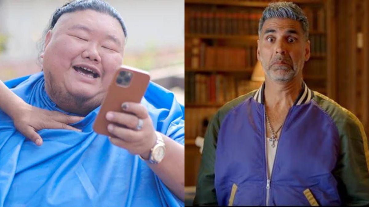 बीजेपी नेता तेमजेन इम्ना अलांग और अक्षय कुमार (फाइल फोटो)