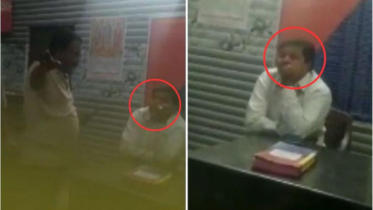 सोशल मीडिया पर वायरल हुआ वीडियो.