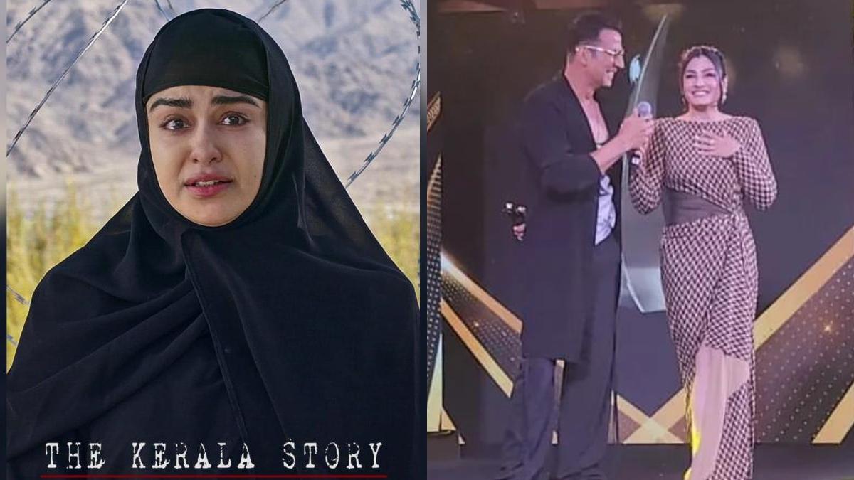 अदा शर्मा, अक्षय कुमार, रवीना टंडन