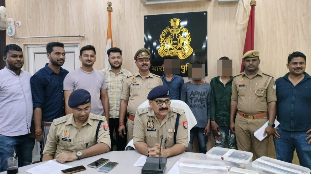 पुलिस की गिरप्त में आरोपी 