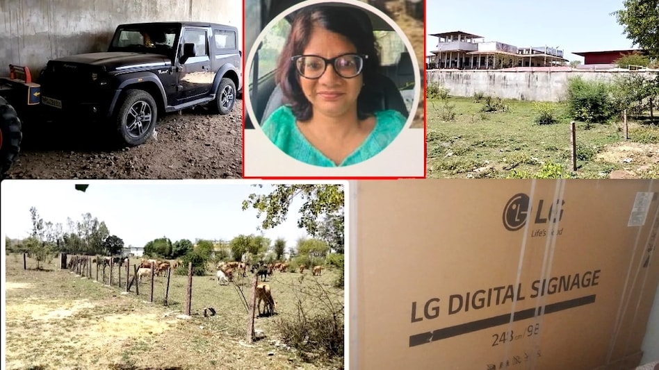 Engineer Hema Meena : 30 हजार कमाई में खरीदी करोड़ों की संपत्ति, इंजीनियर हेमा मीणा के घर पड़ा छापा 30 लाख का सिर्फ एक टीवी, 50 विदेशी कुत्ते, Thar समेत 10 लग्जरी कारें...30 हजार सैलरी वाली इंजीनियर के ठाठ - Rs 30 lakh TV and expensive dogs found from the house