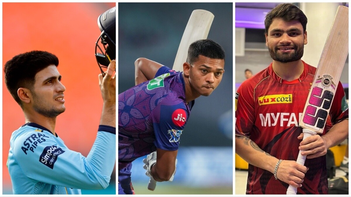 शुभमन गिल, यशस्वी जायसवाल और रिंकू सिंह (IPL/PTI)