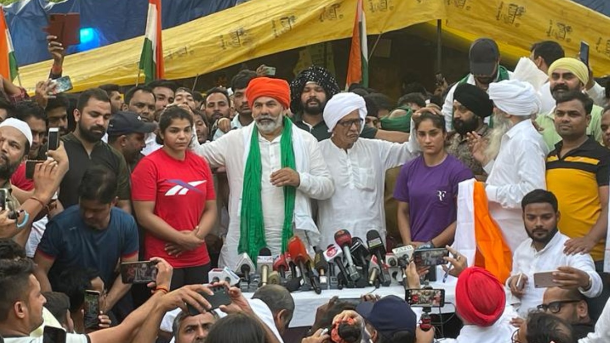 पहलवानों को मिला किसानों का समर्थन