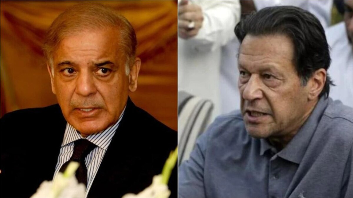 पीएम शहबाज शरीफ और इमरान खान