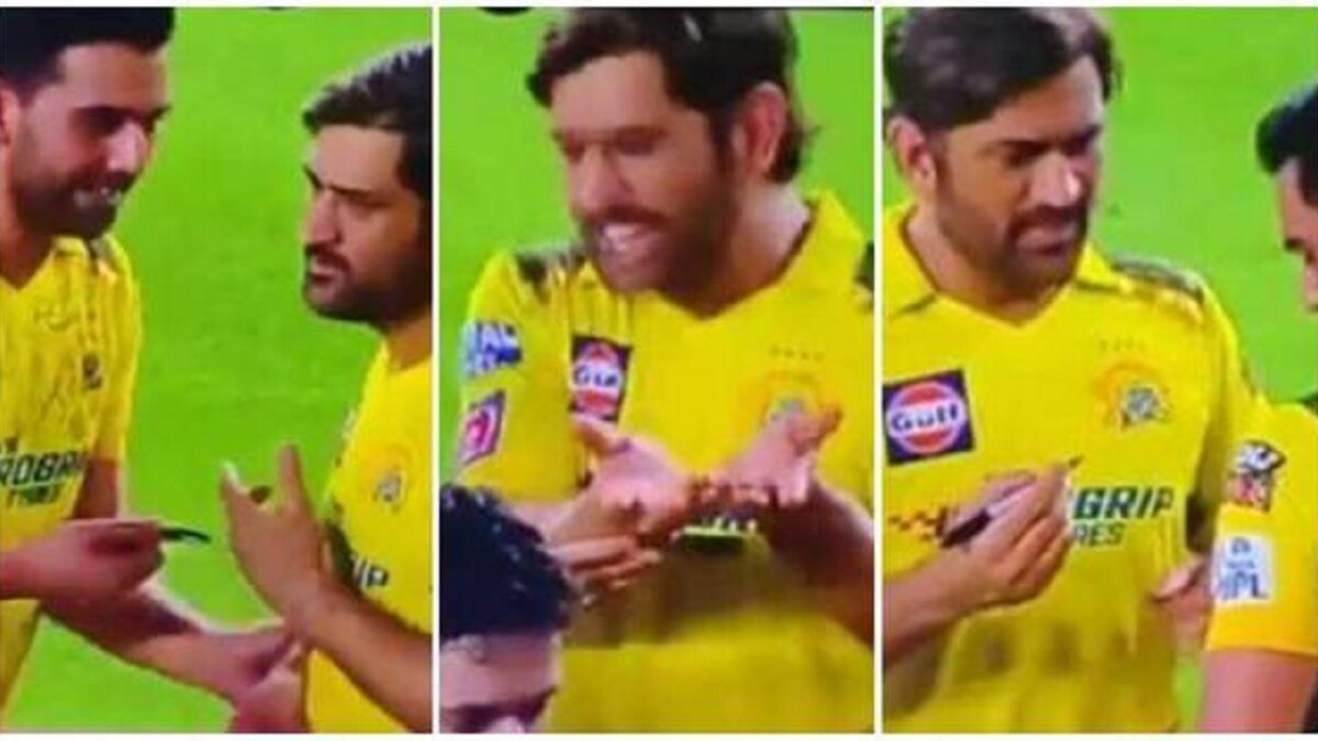 जब दीपक चाहर करने लगे महेंद्र सिंह धोनी के सामने जिद (Credit: Social Media)