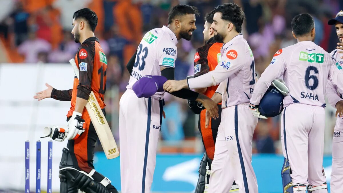 गुजरात प्लेऑफ में पहुंचने वाली पहली टीम बन गई है (@IPL)