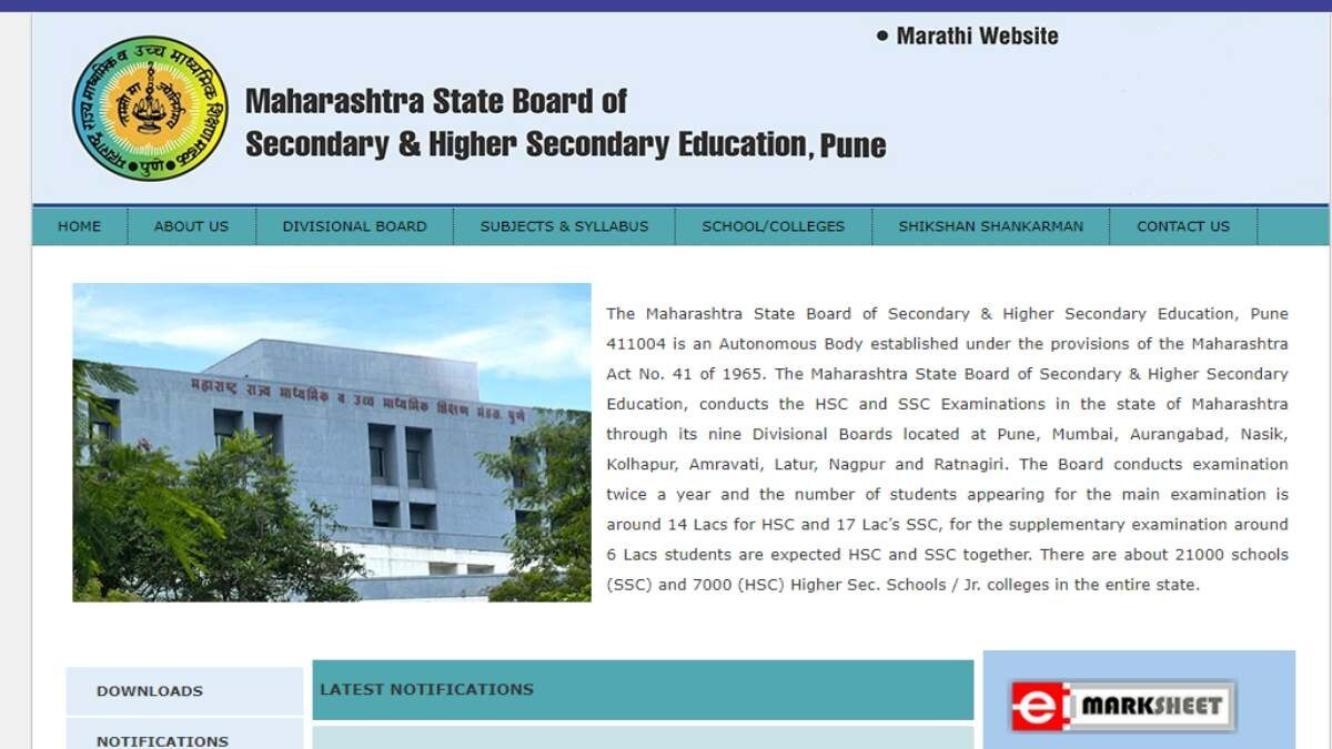 Maharashtra Class 10 Examination Result 2023