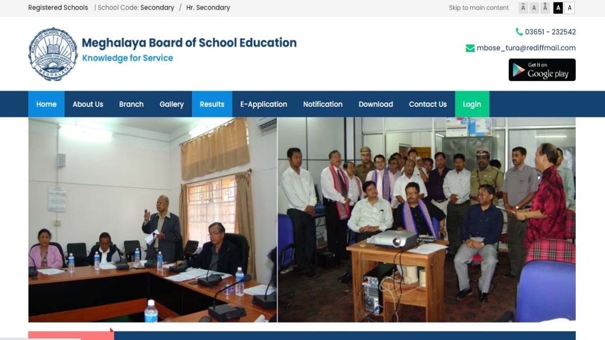 MBOSE SSLC, HSSLC Arts Result 2023