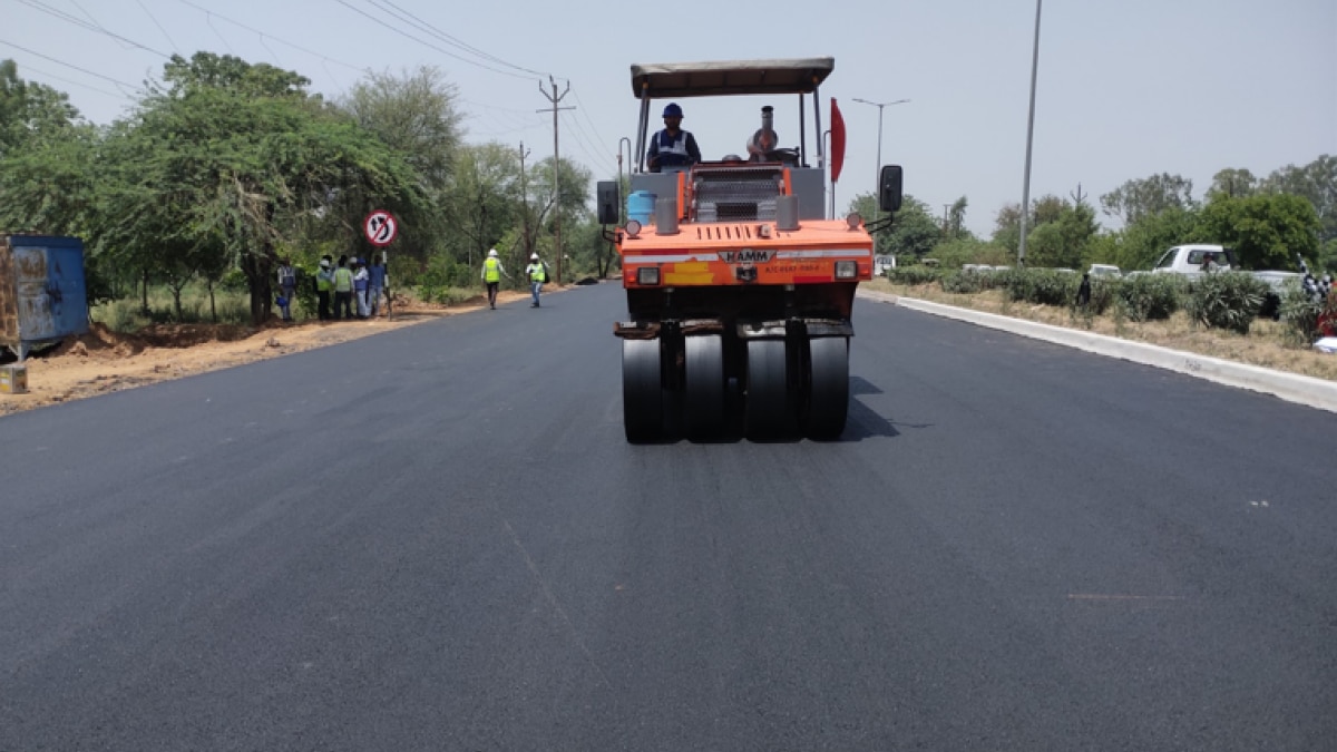 world record in road construction 