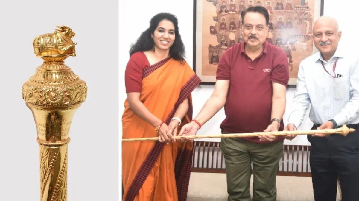 सेंगोल की खास तस्वीरें आईं सामने