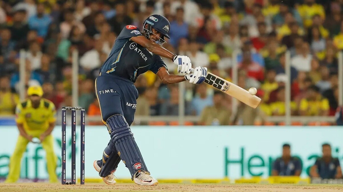 गुजरात टाइटन्स के स्टार प्लेयर साई सुदर्शन. (@IPL)