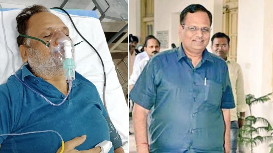 satayaendara jaaina kai haalata baigadai ddu sae lnjp asapataala maen kaiyaa jaa rahaa saiphata 1 सत्येंद्र जैन की हालत बिगड़ी Satyendar Jain Hospitalized