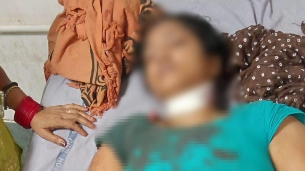 सिरफिरे आशिक ने लड़की का गला काटा. 