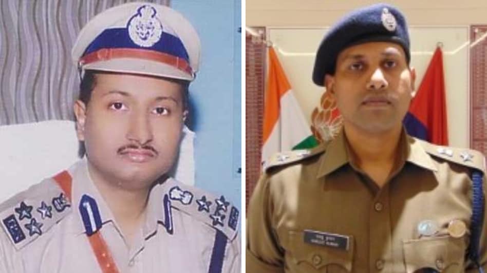 आईपीएस अफसर नीलाब्जा चौधरी और बबलू कुमार