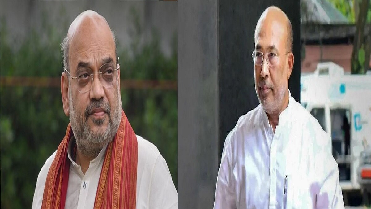 सर्वदलीय बैठक के बाद आज गृहमंत्री अमित शाह से मिलने पहुंचे मणिपुर के CM एन बीरेन सिंह, अहम मानी जा रही मुलाकात