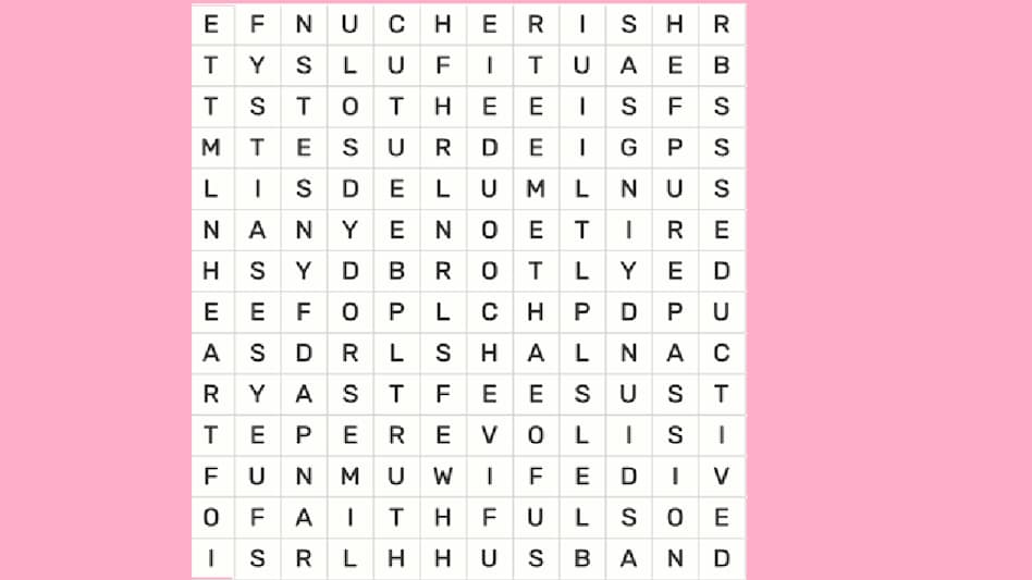 Crossword Puzzle: क्या आपकी तेज नजरें क्रॉसवर्ड में खोज पाएंगी Crossword Puzzle: क्या आपकी तेज नजरें क्रॉसवर्ड में खोज पाएंगी