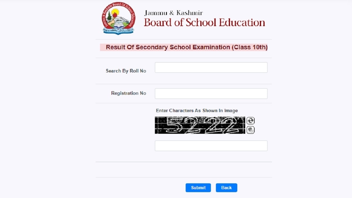 JKBOSE 10th Result 2023