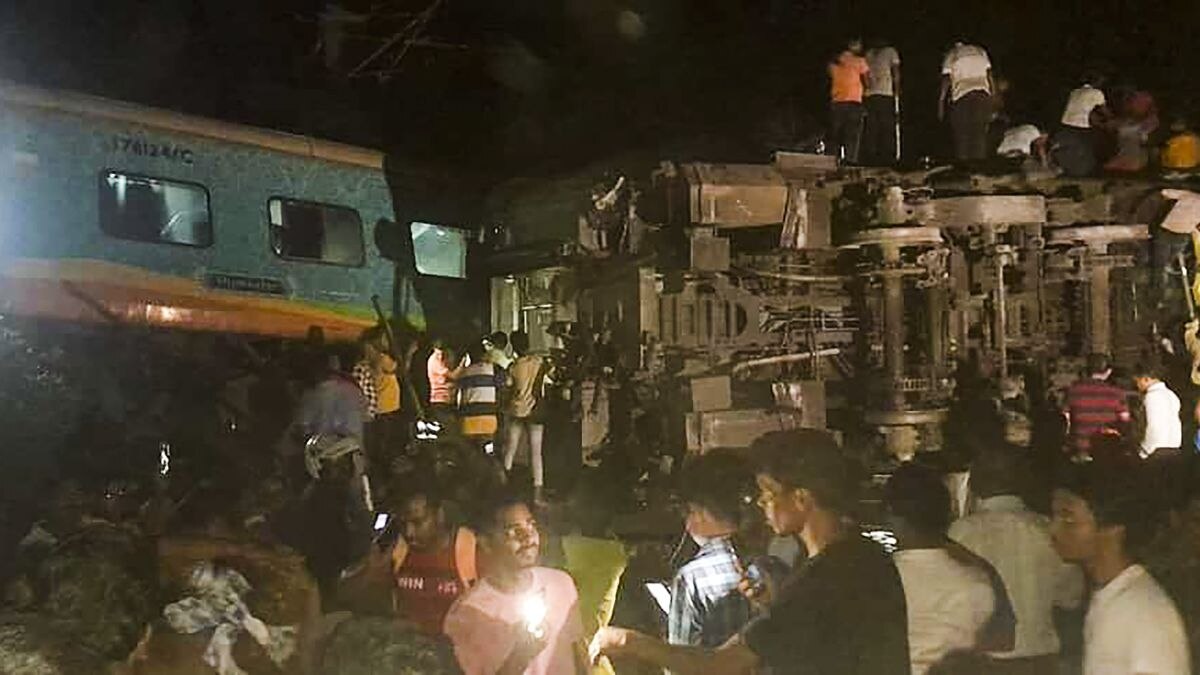 Coromandel Express Accident.