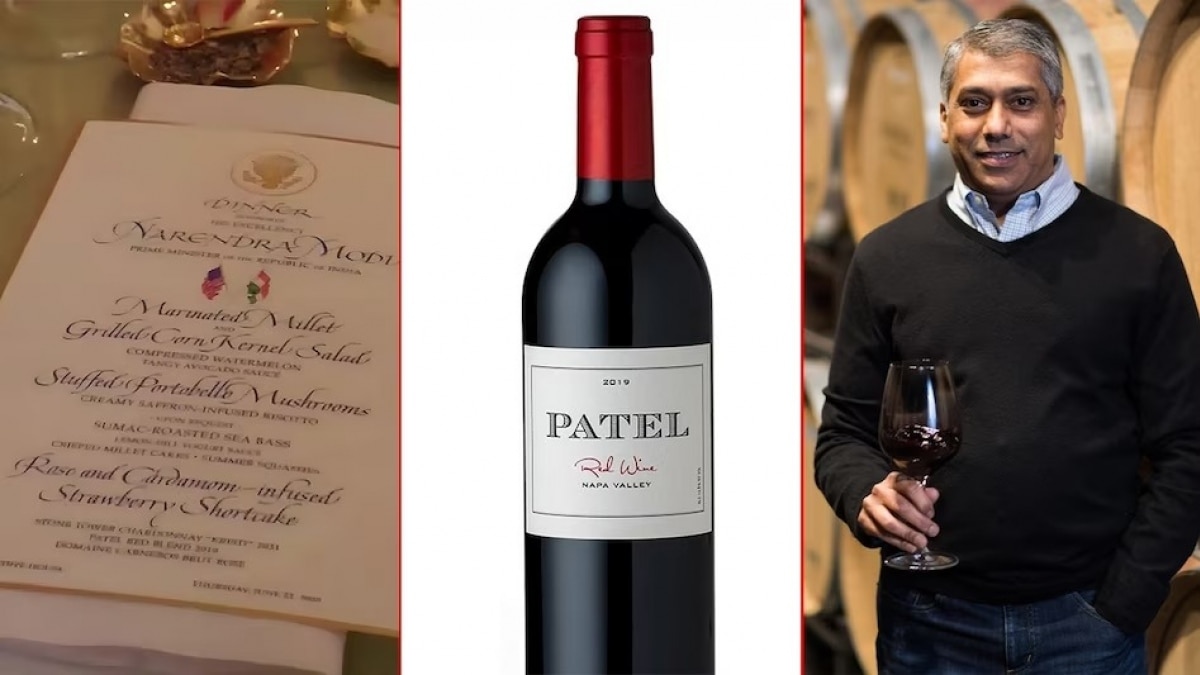 Patel Wine Served At White House 
