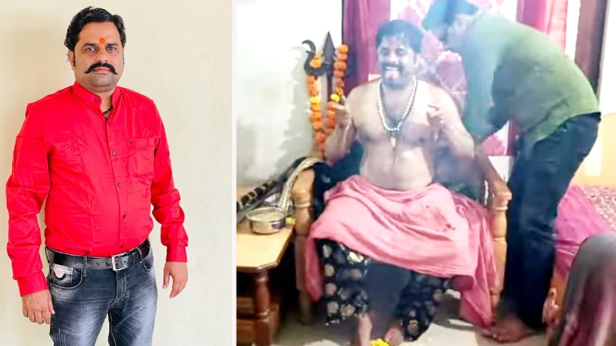 पुलिस की गिरफ्त में यूट्यूब बाबा. 