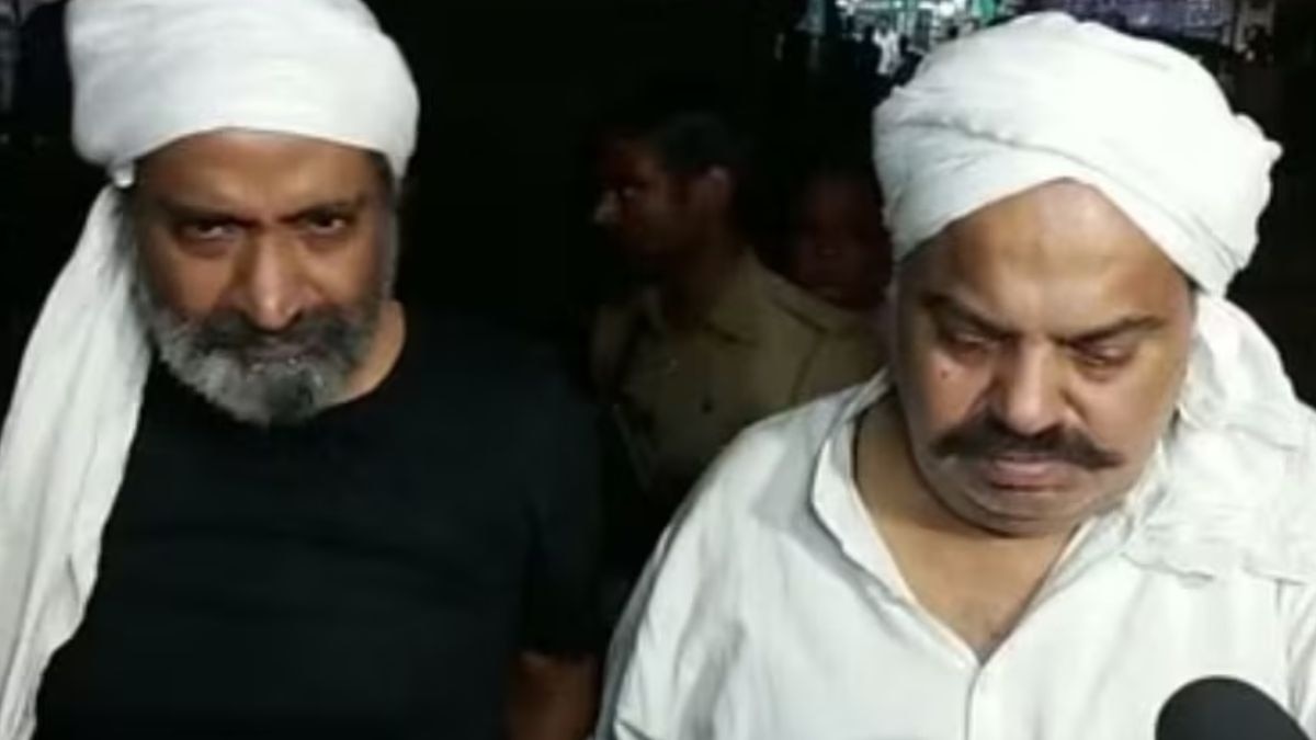 अशरफ और अतीक अहमद (फाइल फोटो)