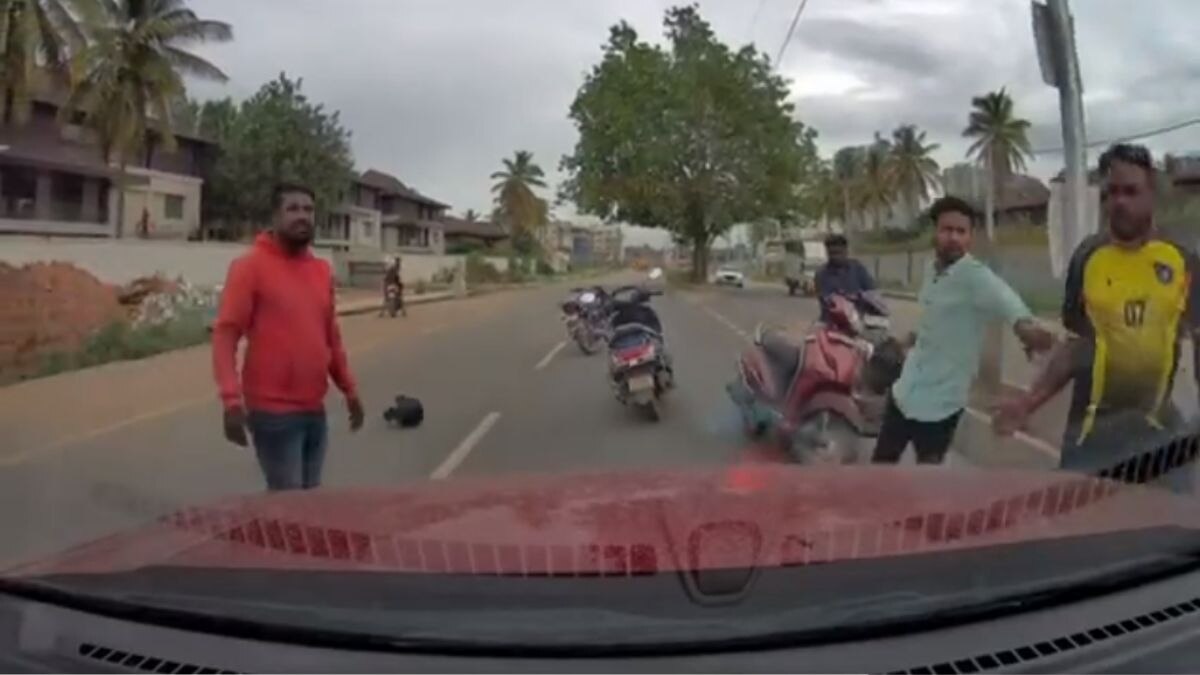 बेंगलुरु के गुंजूर के पास 13 जुलाई को हुई घटना 