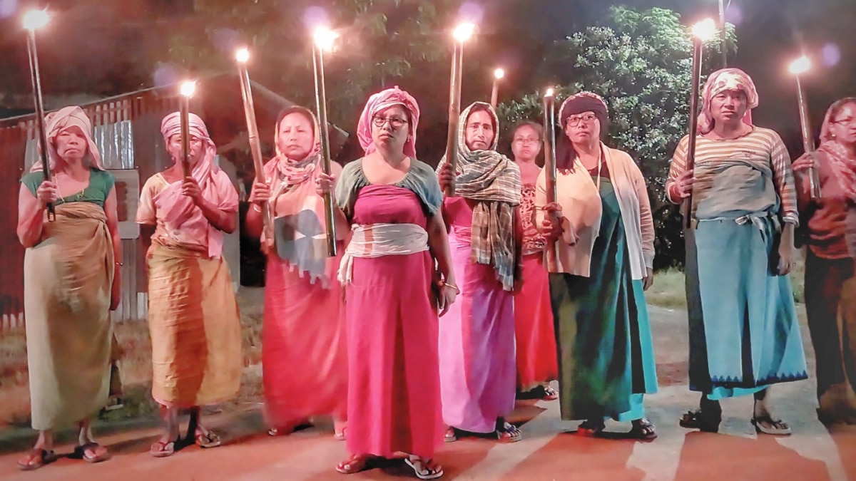 मणिपुर में महिलाओं ने आंदोलन की शुरुआत की है तस्वीर- संजय कुमार