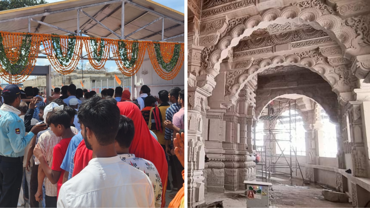 श्रीराम जन्मभूमि मंदिर का दर्शन मार्ग बदल गया है