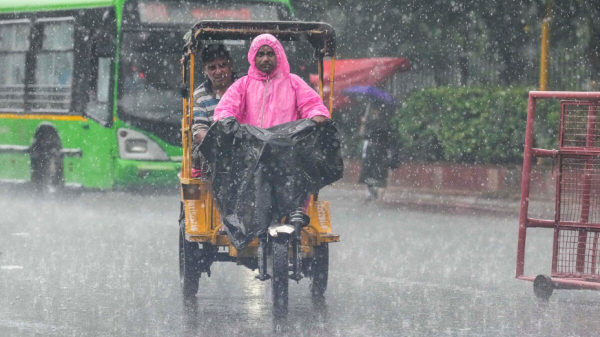 Delhi Rainfall (Pic Credit: PTI)