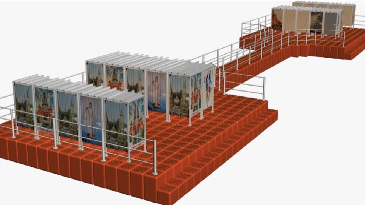 काशी के 6 घाटों पर बनेंगे  फ्लोटिंग चेंजिंग रूम्स