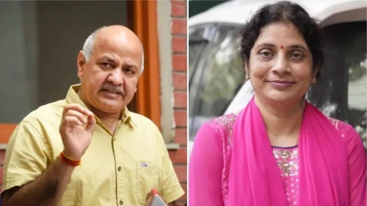 मनीष सिसोदिया और सीमा सिसोदिया