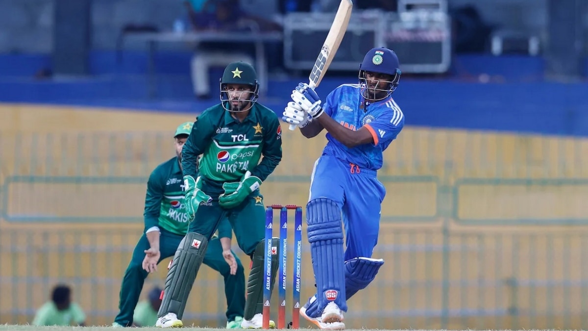 इमर्जिंग एशिया कप में पाकिस्तान के खिलाफ साई सुदर्शन ने शतक जमाया. (Getty)