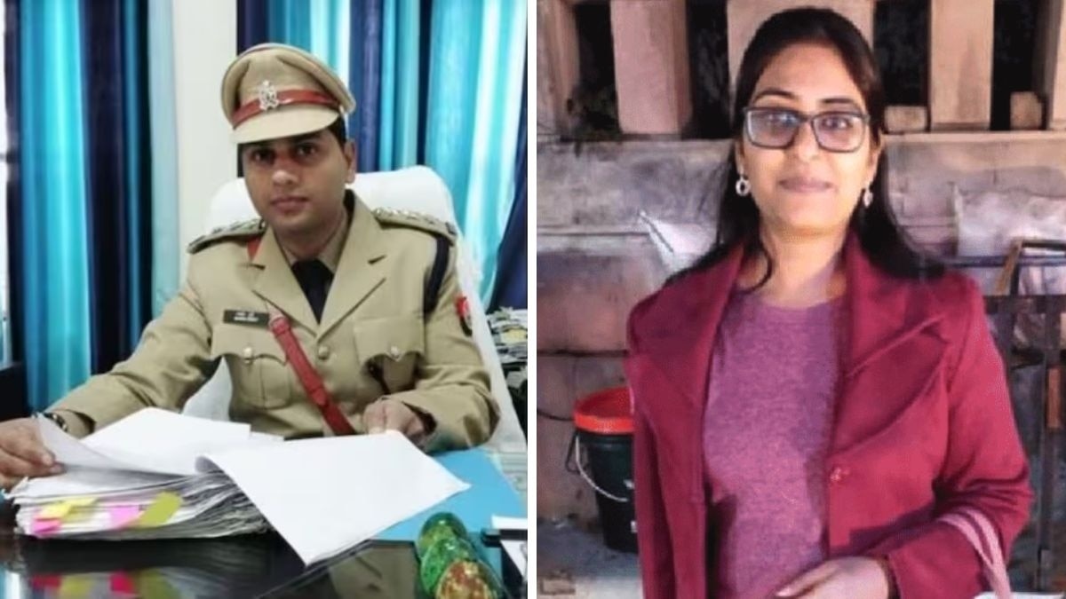 मनीष दुबे, एसडीएम ज्योति मौर्य.