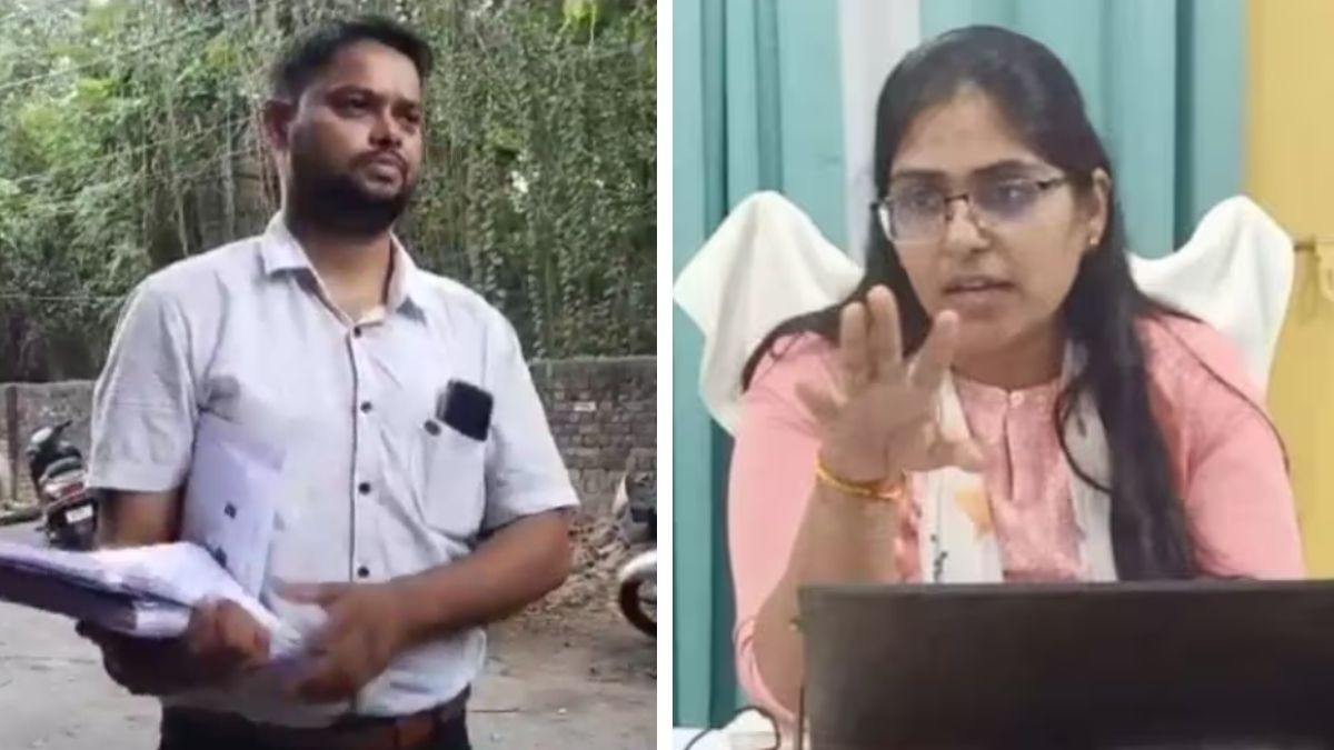 आलोक मौर्य और ज्योति मौर्य.