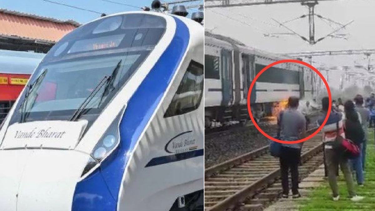 Fire in Vande Bharat Train