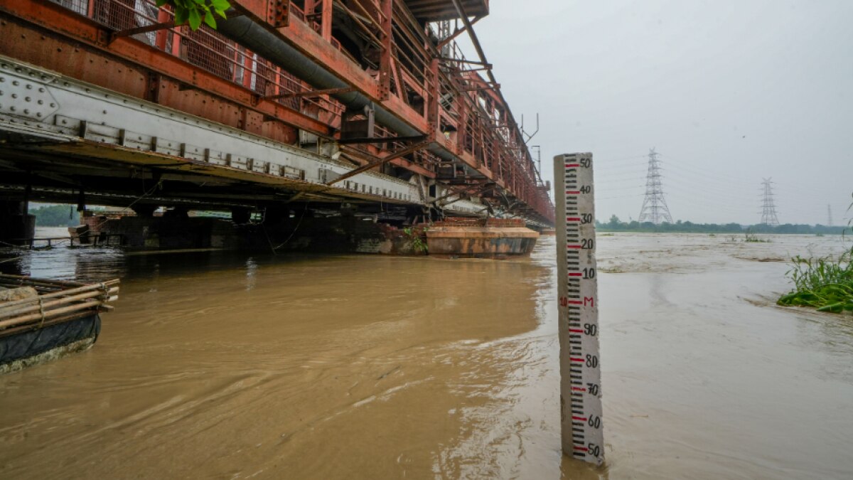 Yamuna Water Level (Photo-PTI)