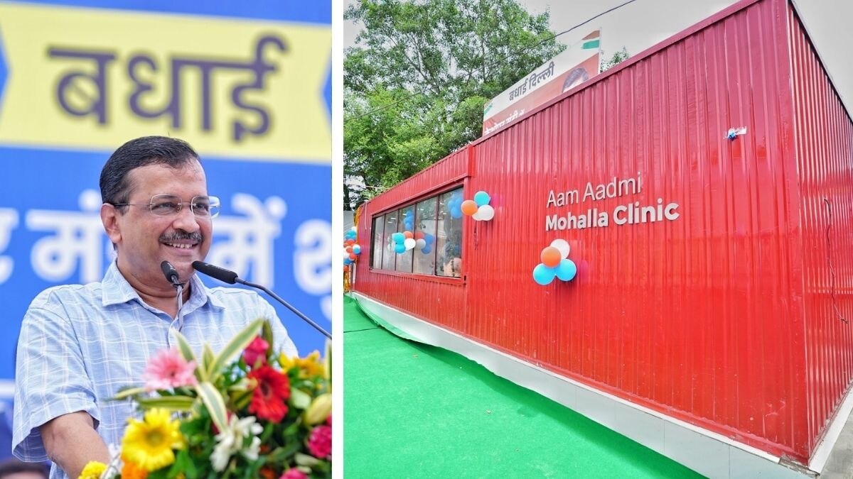 सीएम केजरीवाल ने पांच नए मोहल्ला क्लीनिक का किया उद्घाटन