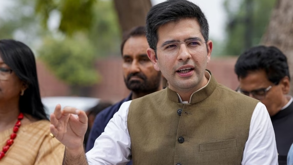 आम आदमी पार्टी के राज्यसभा सांसद राघव चड्ढा (फाइल फोटो)