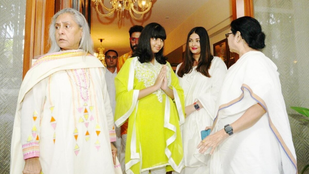 जया बच्चन, आराध्या बच्चन, ऐश्वर्या राय, सीएम ममता बनर्जी 