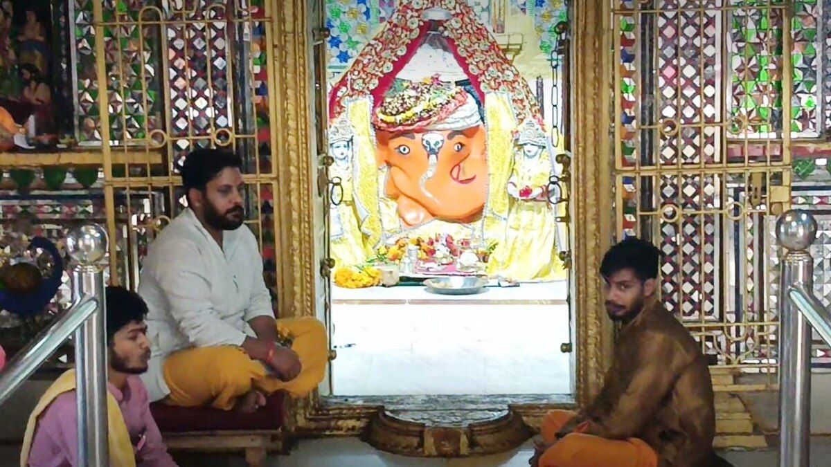 सीहोर का प्राचीन गणेश मंदिर. 