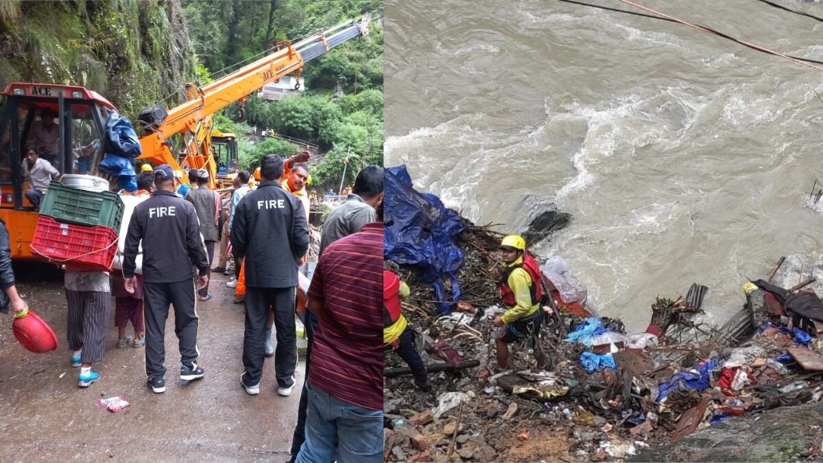 गौरीकुंड भूस्खलन में अभी भी 20 लोग लापता (फोटो- Twitter)